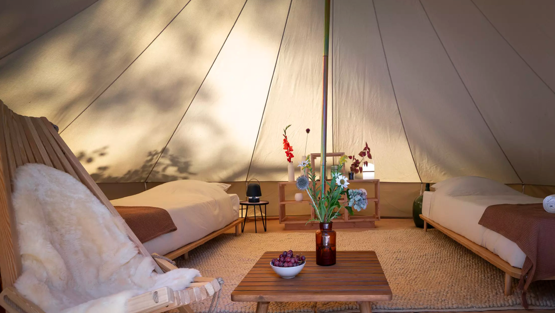 4 meter bell tent