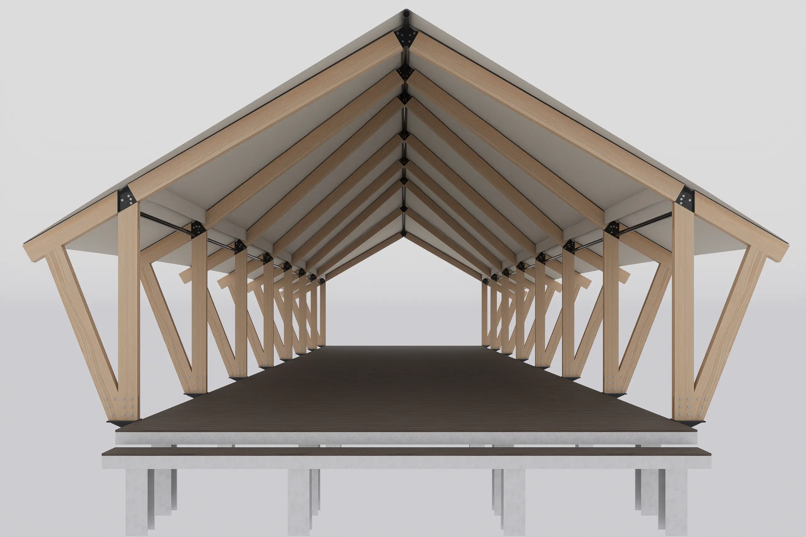 Facility tents for resorts