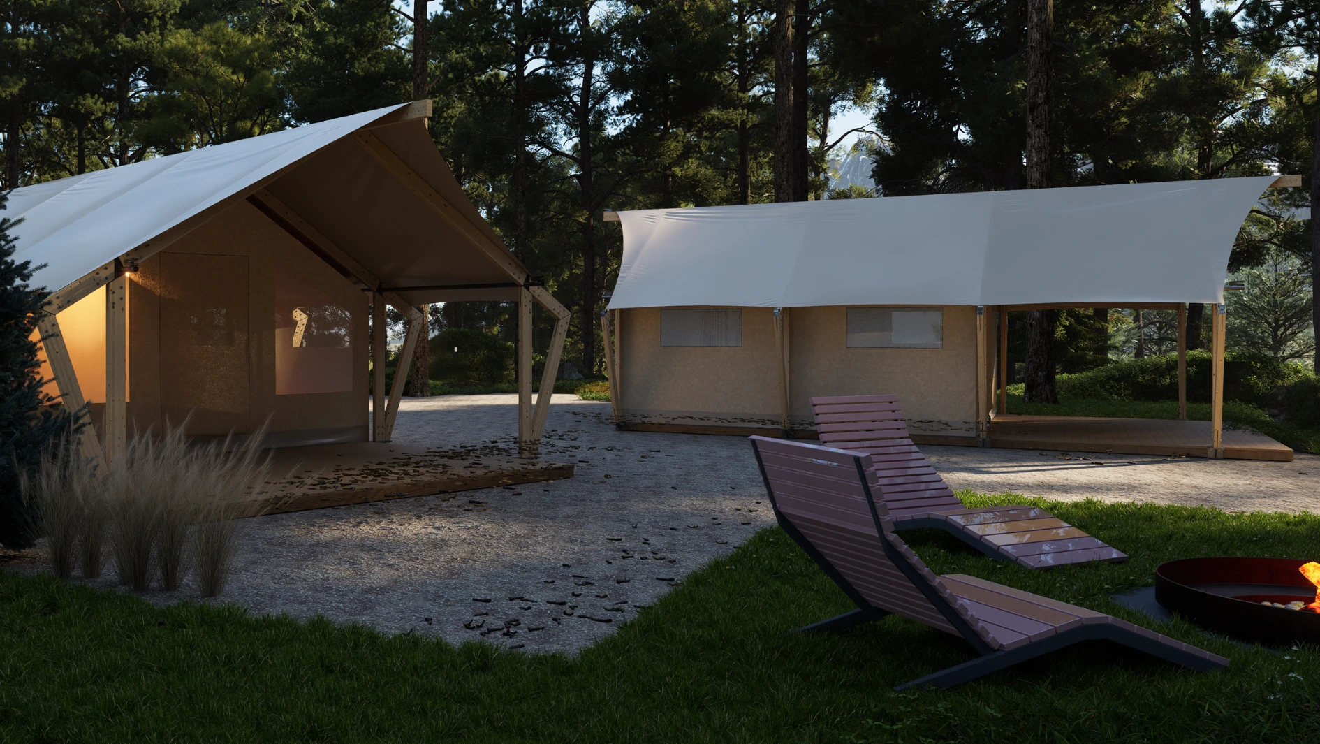 Classic tent slider 1