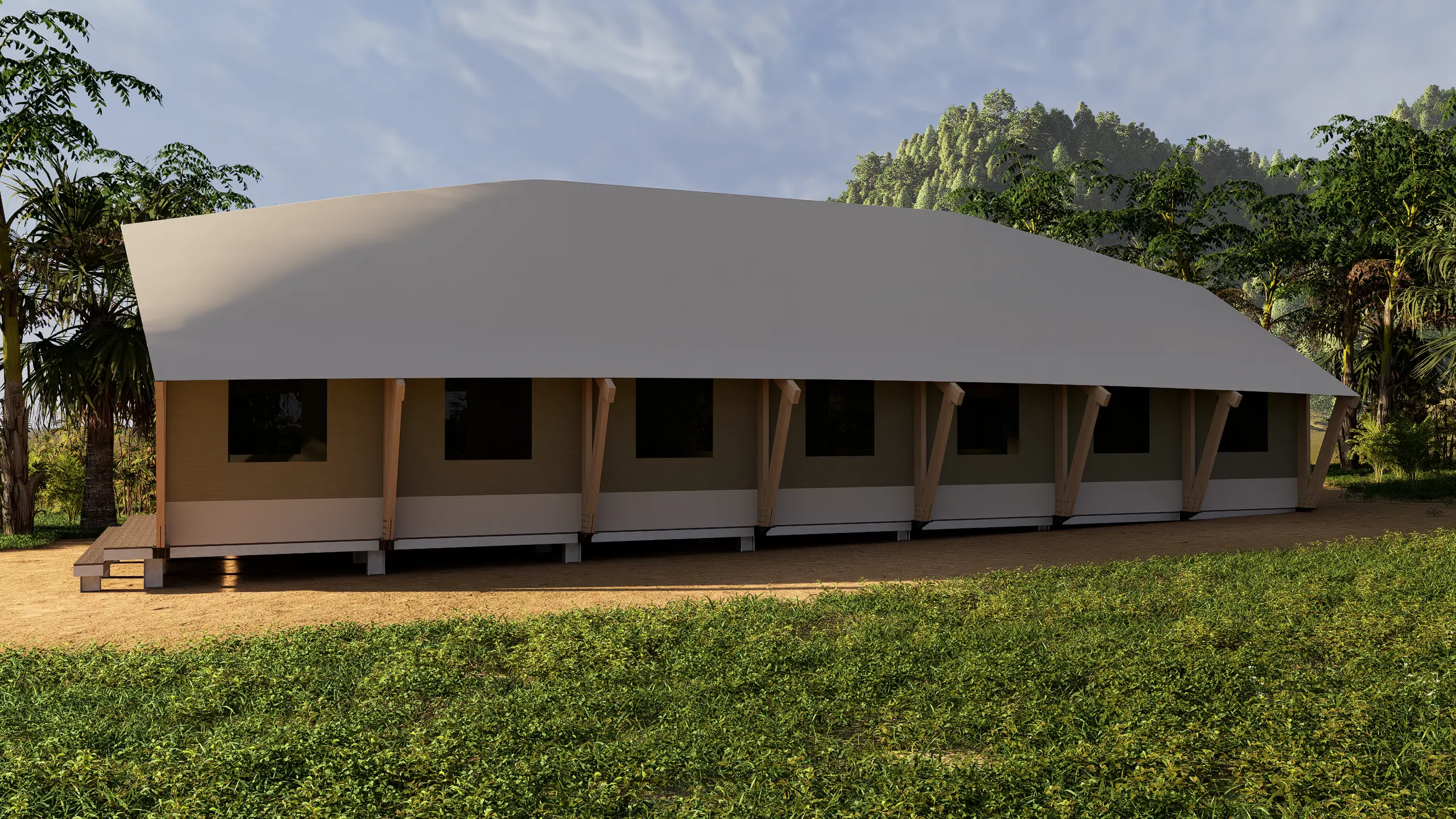 Facility tent